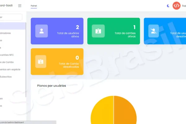 Script VCard SaaS, Cartão de Visita Online